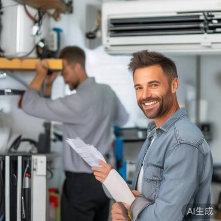 “佩高空调，保修无忧”