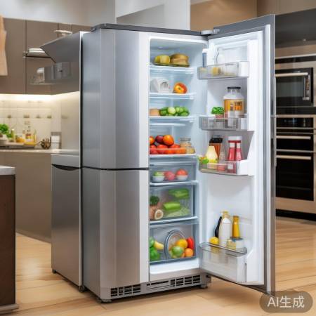 美的冰箱BCD228，智能保鲜