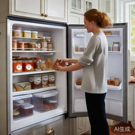 整理冰箱，分类收纳
