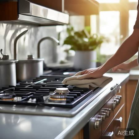 燃气灶防尘保养技巧