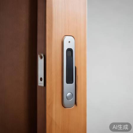 智能锁宜装门中偏上