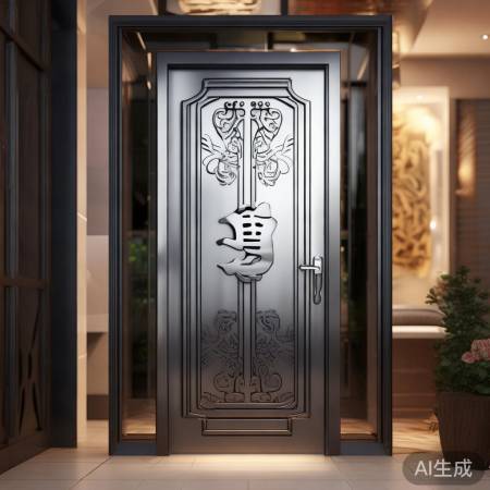 申字钢印门，安全舒适家