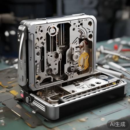 指纹锁拆解，修理易如反掌