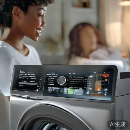 松陵洗衣机操作简便，智能预约