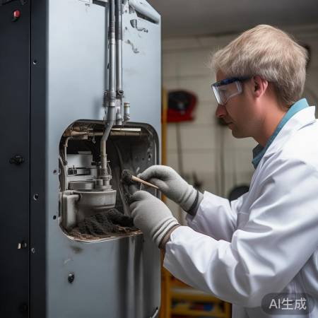 检查气源和燃烧器