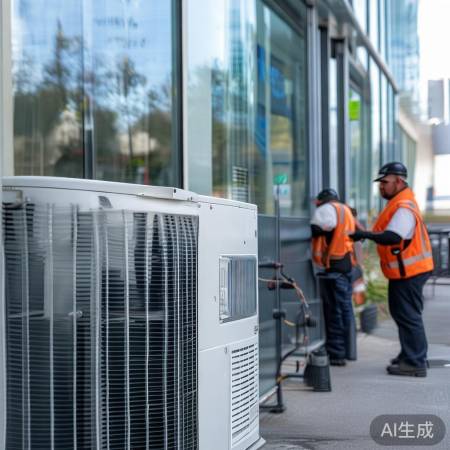 商用空气能维护费约50元/平/