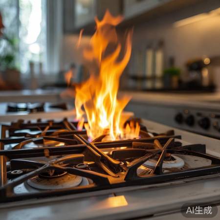 燃气灶故障，立即停用维修