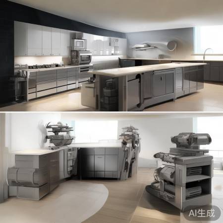 厨房变形金刚，模块易拆易洁