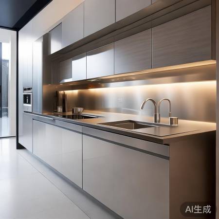 现代时尚厨房，实用有面子