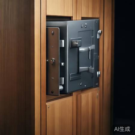 保险柜固定衣柜内