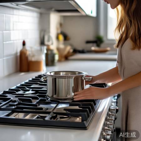 远离易燃物，灶台安全无忧。