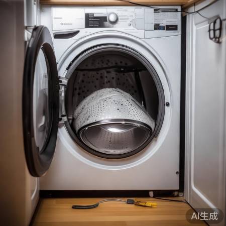 洗衣机异常，先断电检查