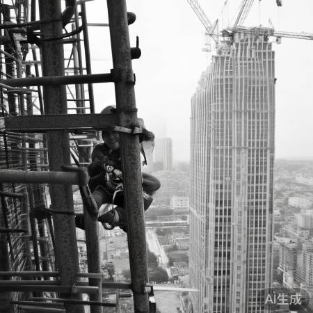 高空作业，安全第一