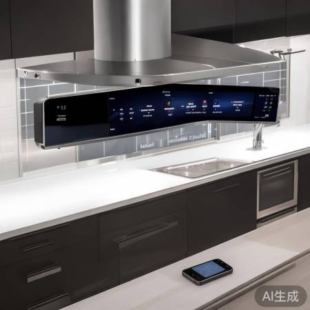 触控便捷，远程掌控油烟