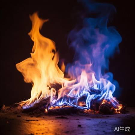 左右火焰差异显著