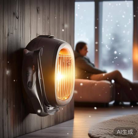 “小松鼠壁挂炉，冬日暖意足”