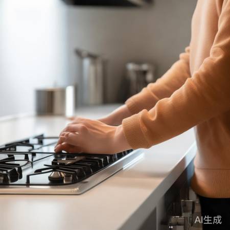 灶台高度影响烹饪舒适度
