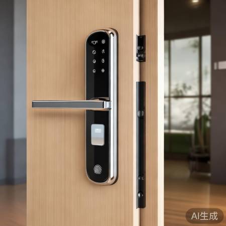 中档指纹锁，功能丰富，性价比高