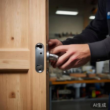 安装锁体步骤三