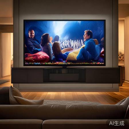 远型电视，大屏视觉盛宴
