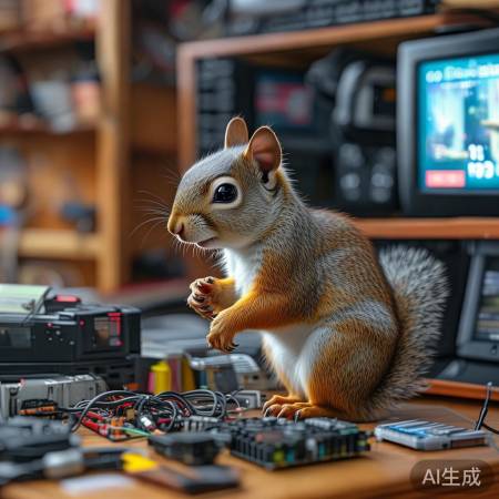 小松鼠修电视热线