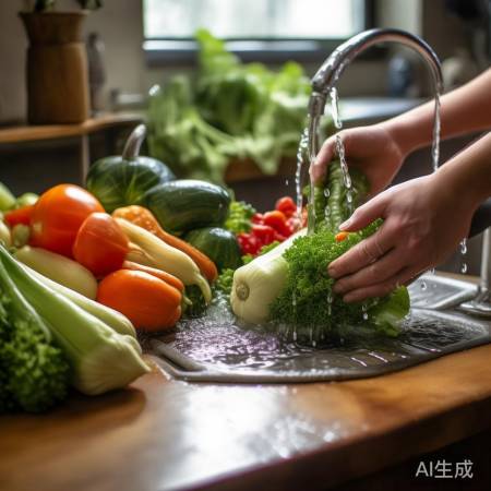 蔬菜宜现洗现食