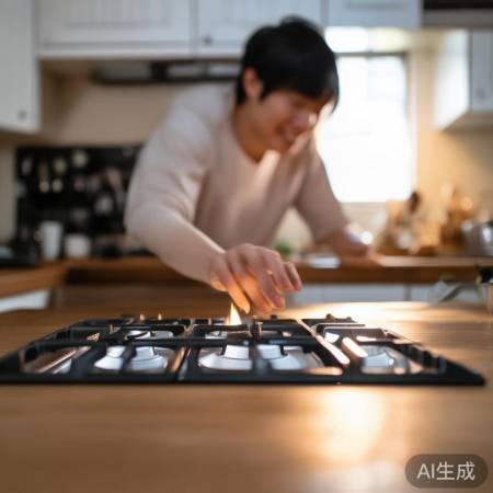 燃气灶开启方法分享