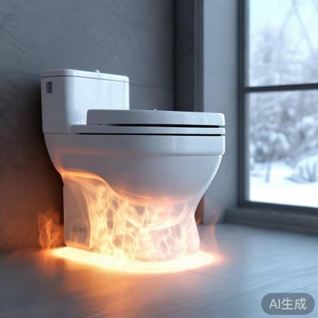 冬季马桶暖风烘干