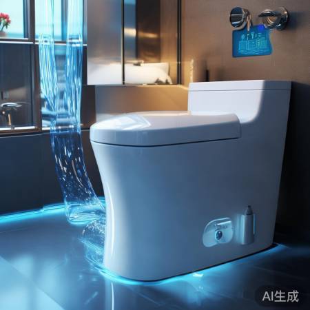 智能马桶节水提示