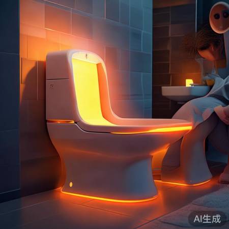 智能马桶暖风烘干，冬日如春