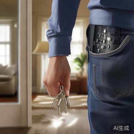 数字锁便利，但备钥匙以防万一