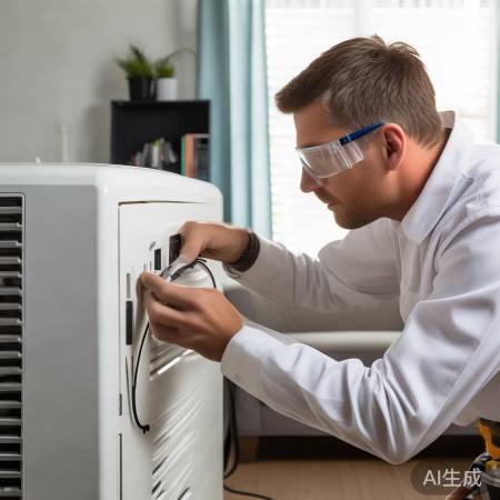 检查空调电源接触